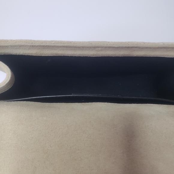 YSL Tan Suede Medium Envelope Chain Shoulder Bag - Saint Laurent - Picture 11 of 11